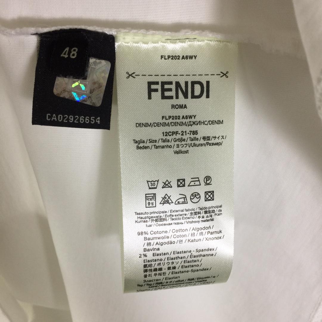 Fendi Cotton T-shirt - PerfectKickZ