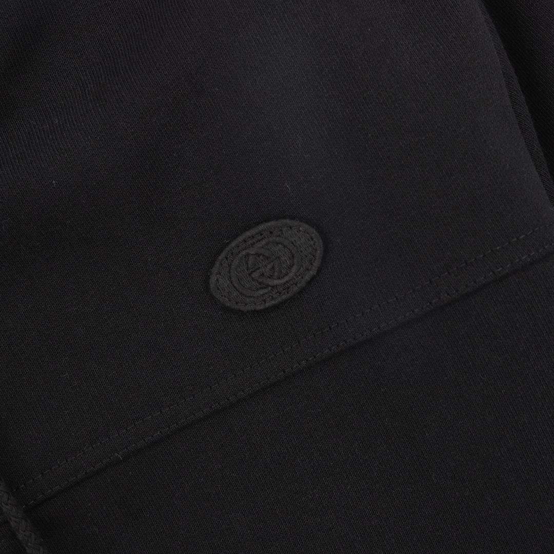 Gucci Cotton Jersey Hooded Jacket With Web - PerfectKickZ