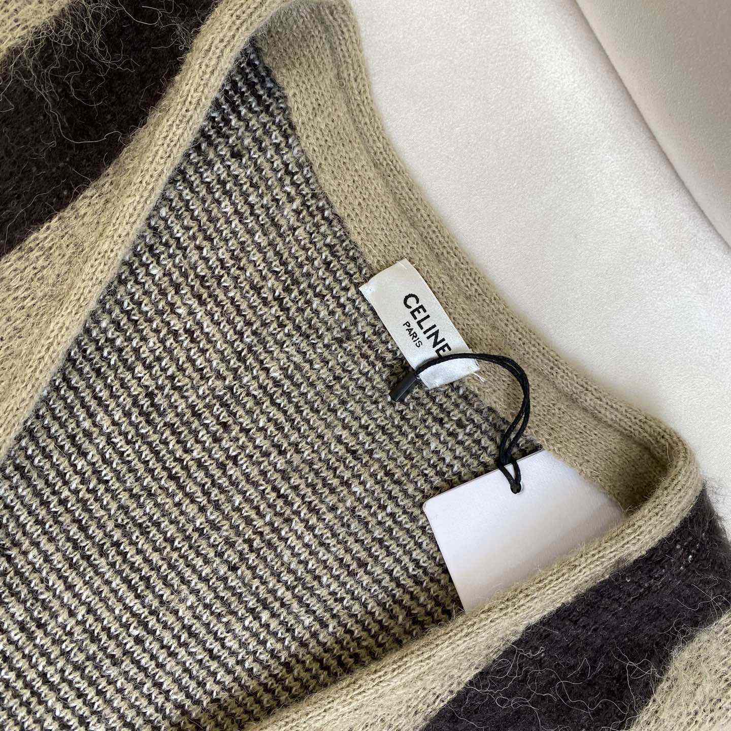 Celine Cardigan In Brushed Mohair - PerfectKickZ