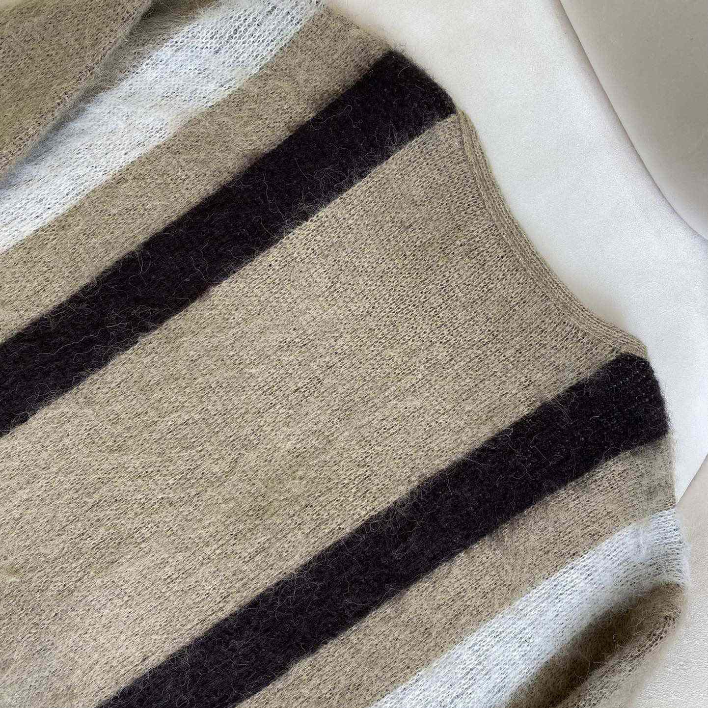 Celine Cardigan In Brushed Mohair - PerfectKickZ