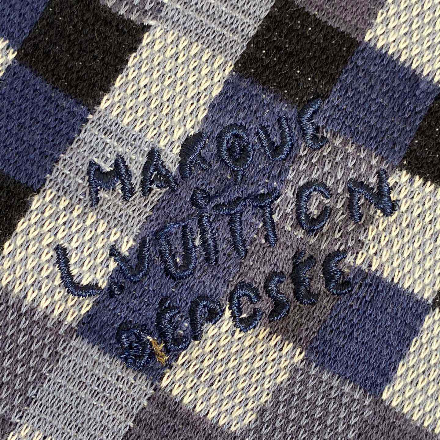 Louis Vuitton LV Vers Damoflage Jacquard Pullover   1AGHTQ - PerfectKickZ