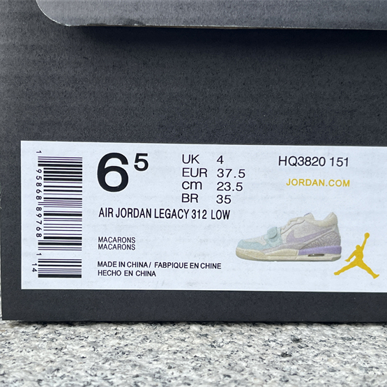 Jordan Legacy 312 Low Sneaker     HQ3820-151  - PerfectKickZ