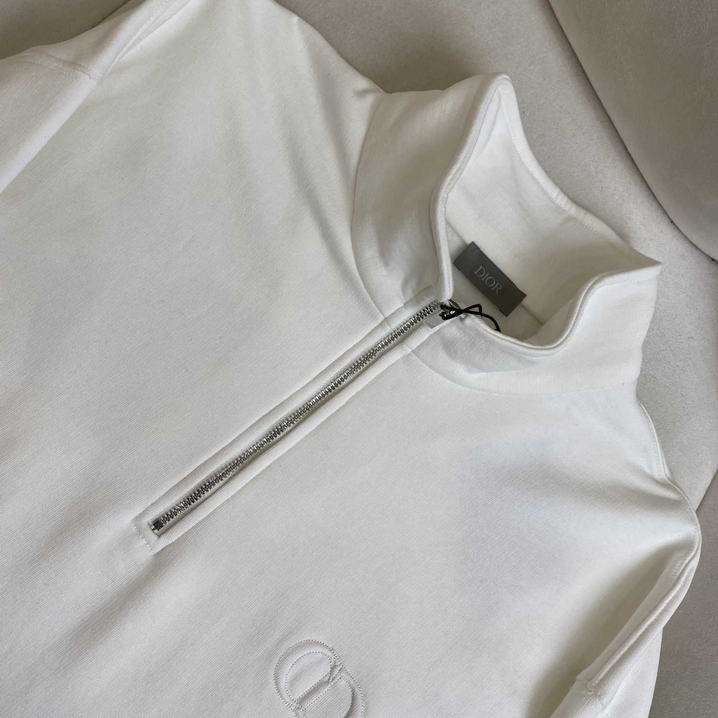 Dior CD Icon Half-Zip Sweatshirt   - PerfectKickZ
