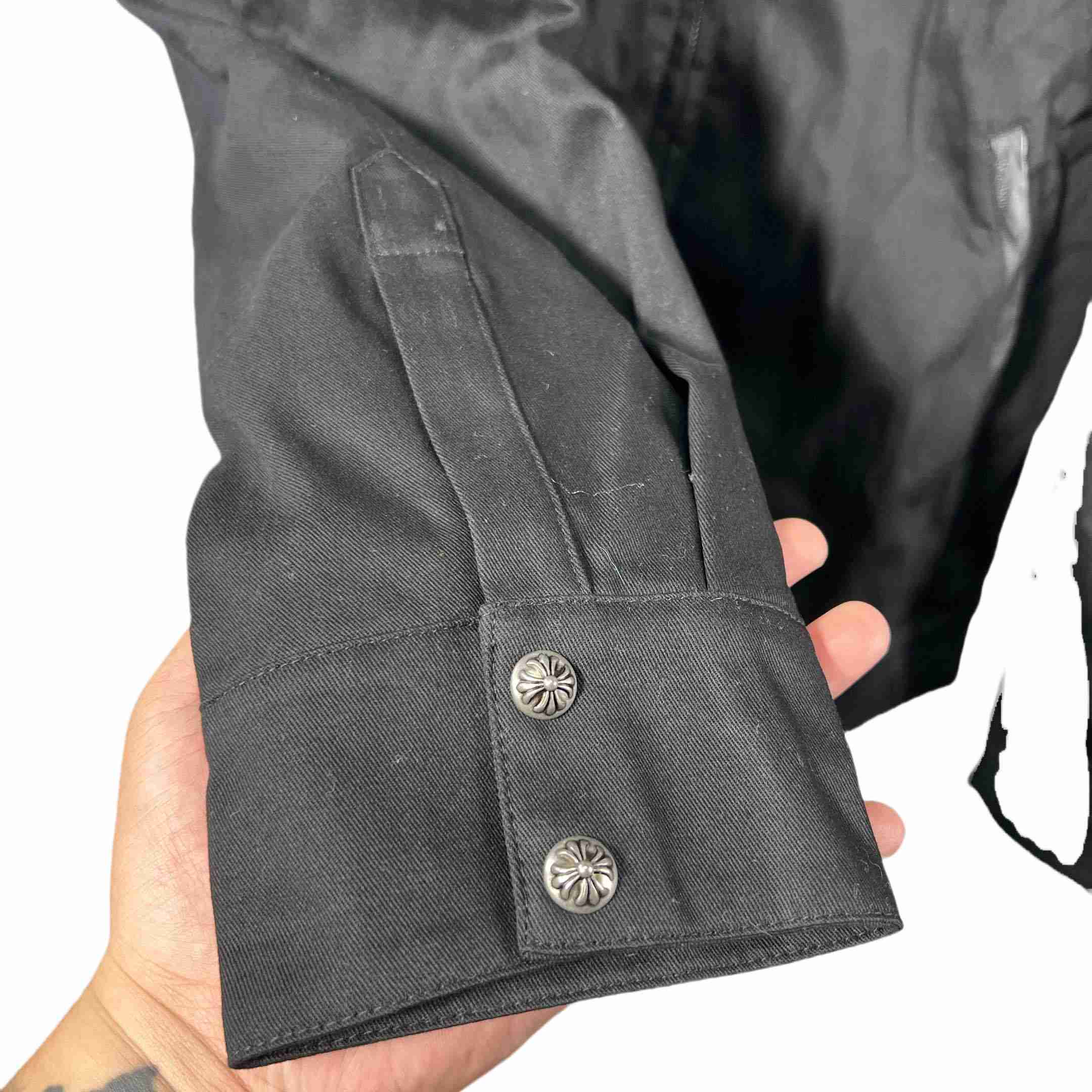 Chrome Hearts x Matty boy Print Canvas Work Jacket - 