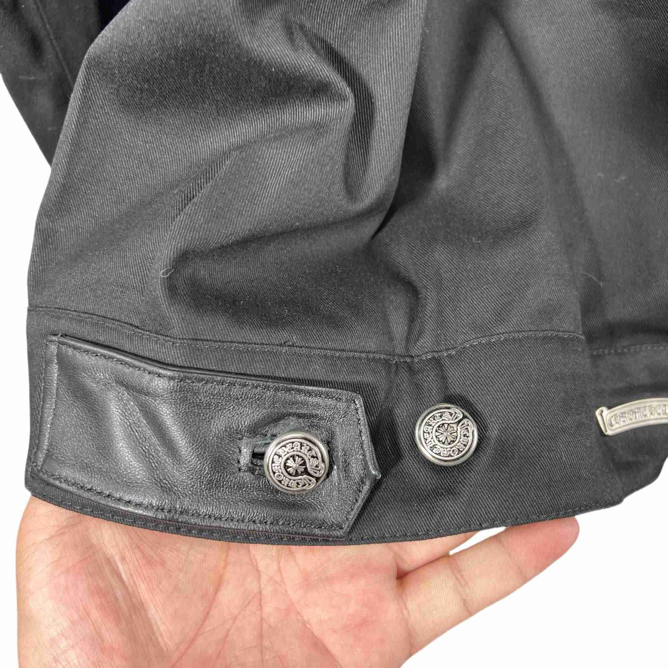 Chrome Hearts x Matty boy Print Canvas Work Jacket - PerfectKickZ