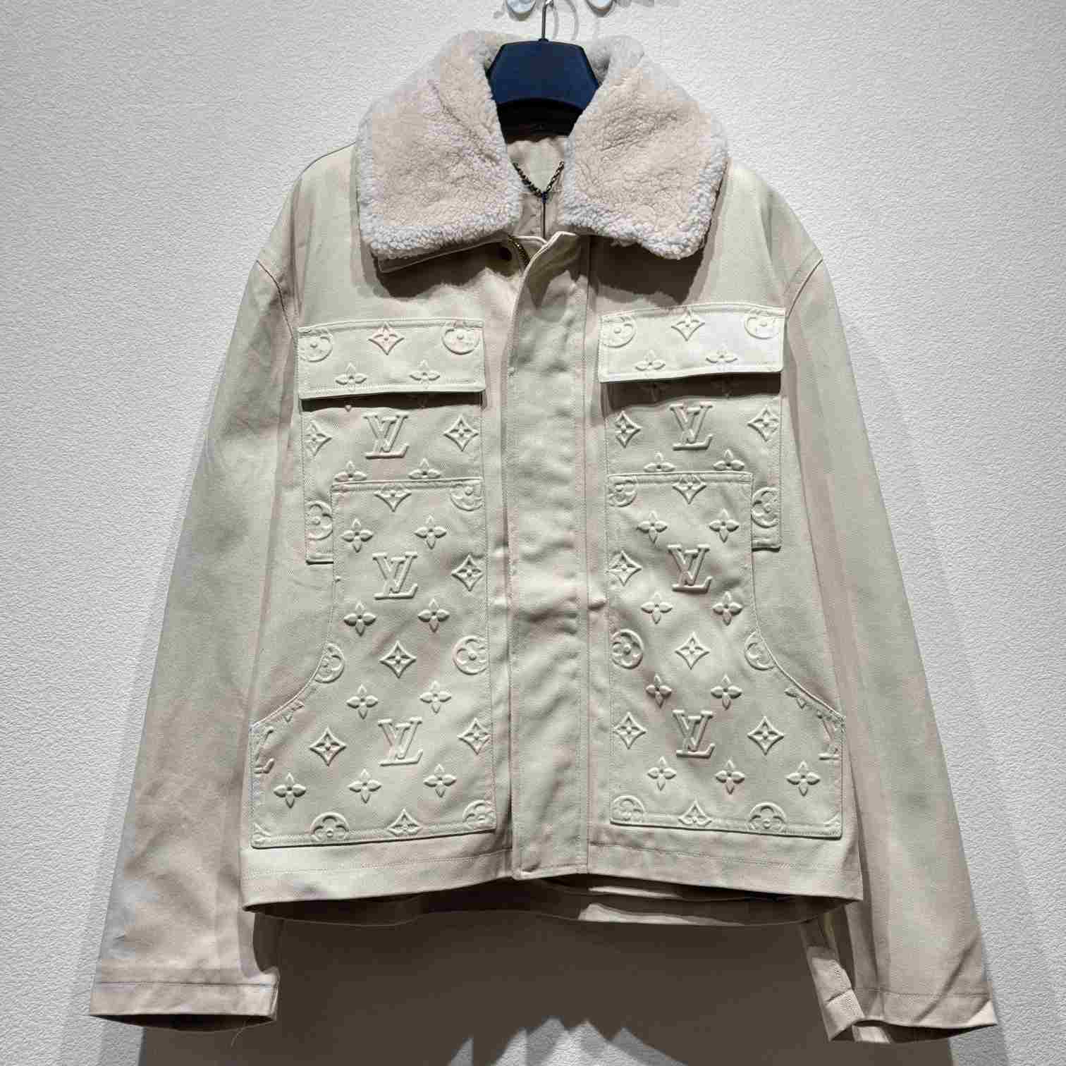 Louis Vuitton Monogram Workwear Denim Jacket   - PerfectKickZ