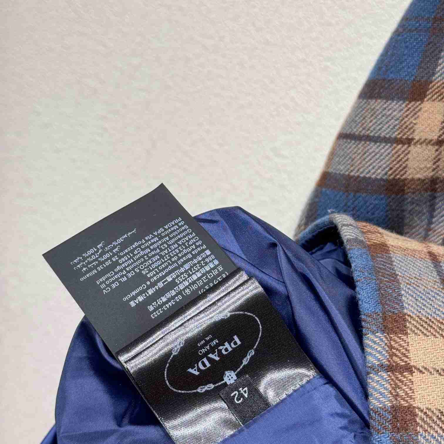 Prada Checked Wool Twill Lumberjack Jacket - PerfectKickZ