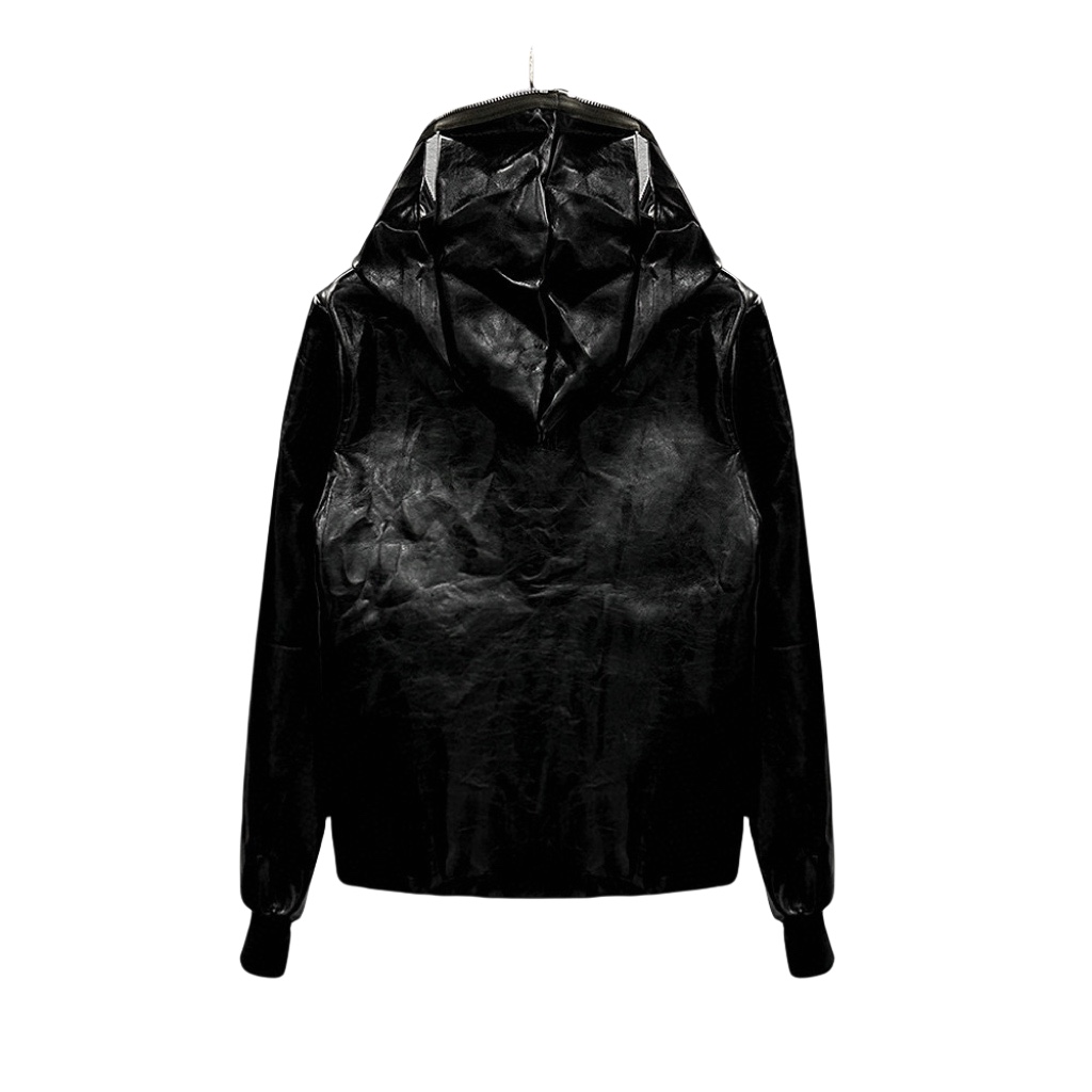 Rick Owens Leather Jacket - PerfectKickZ