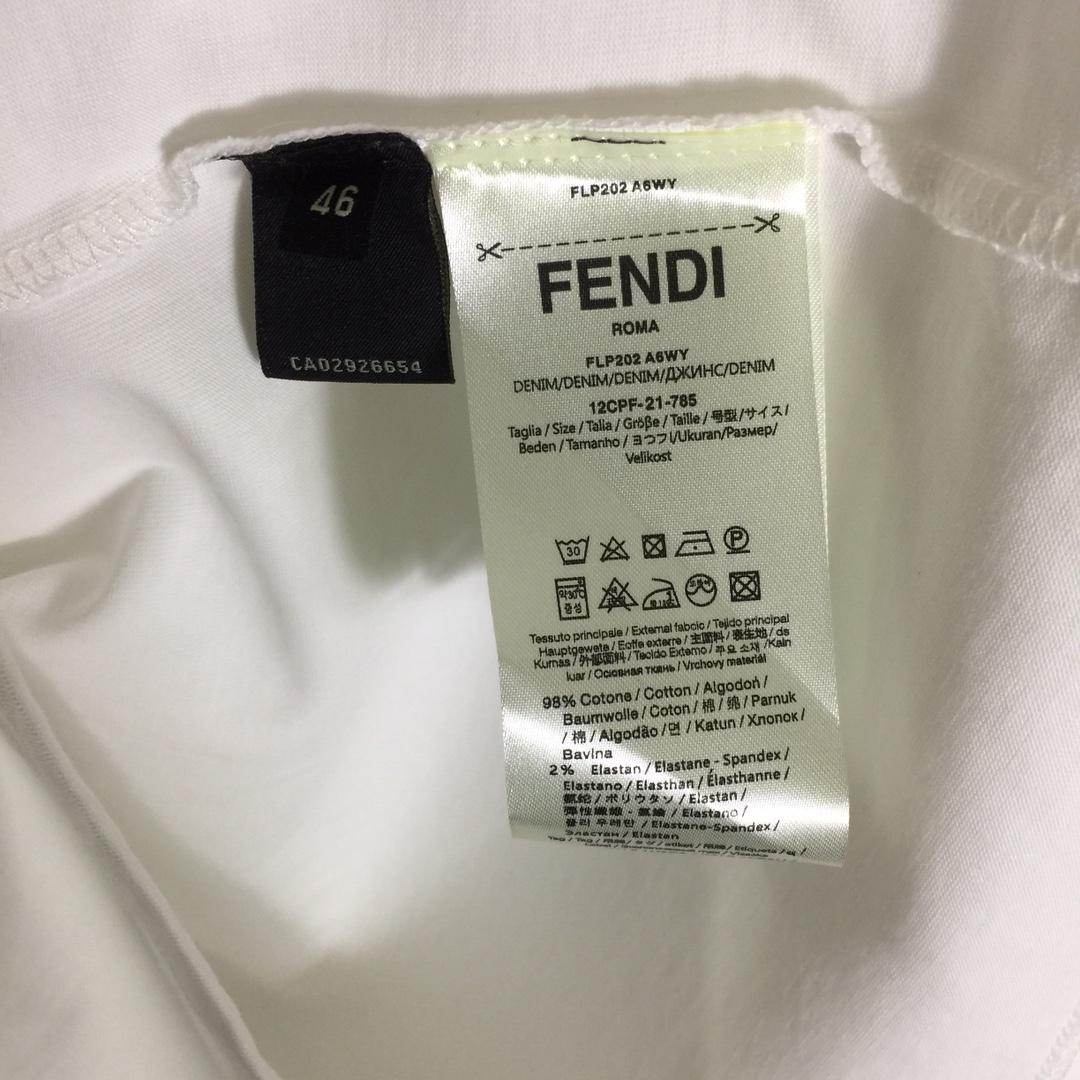 Fendi Cotton T-shirt - PerfectKickZ