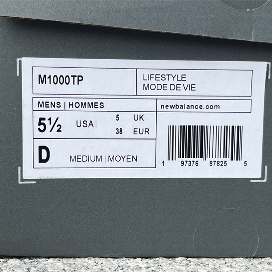 New Balance NB 1000 Sneakers      M1000TP - PerfectKickZ
