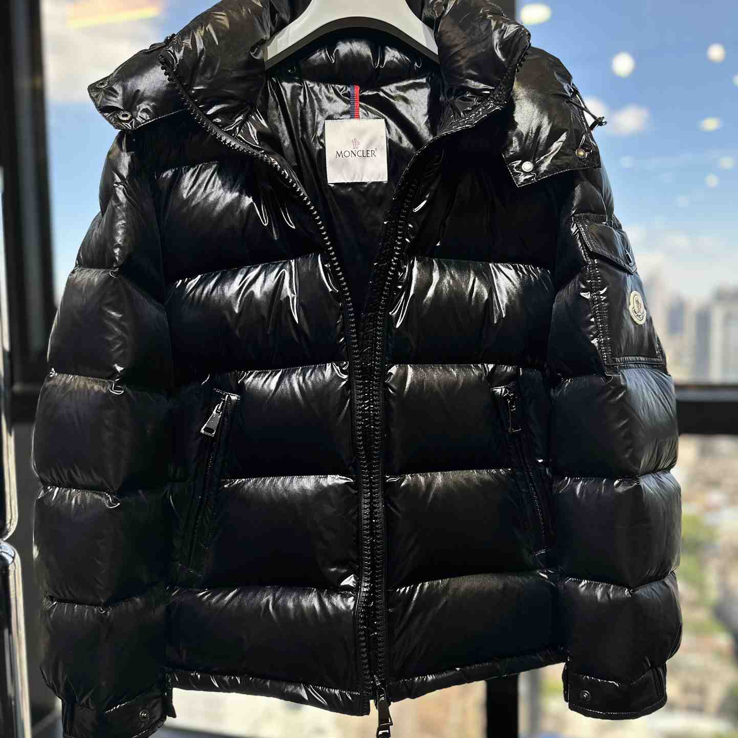 Moncler Maire Hooded Short Down Jacket - PerfectKickZ