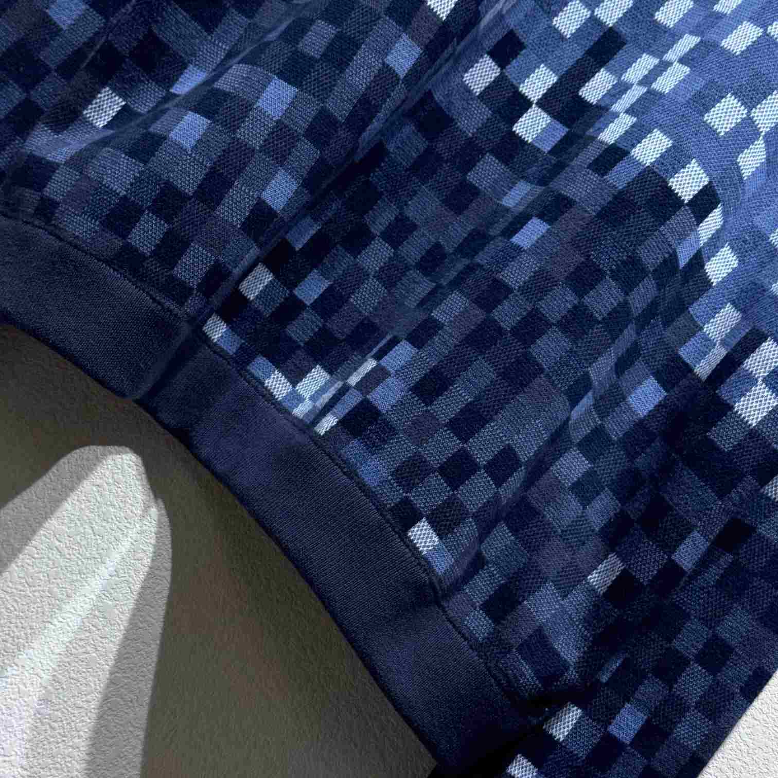 Louis Vuitton LV Vers Damoflage Jacquard Pullover   1AGHTQ - PerfectKickZ
