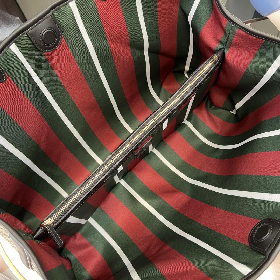 Gucci GG Emblem Large Tote Bag - PerfectKickZ