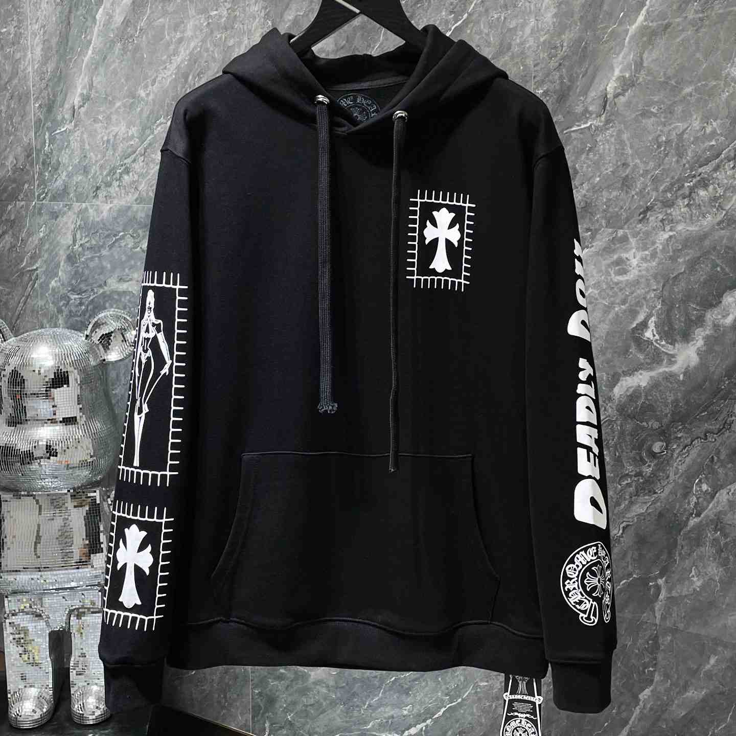 Chrome Hearts Cotton Hoodie - PerfectKickZ
