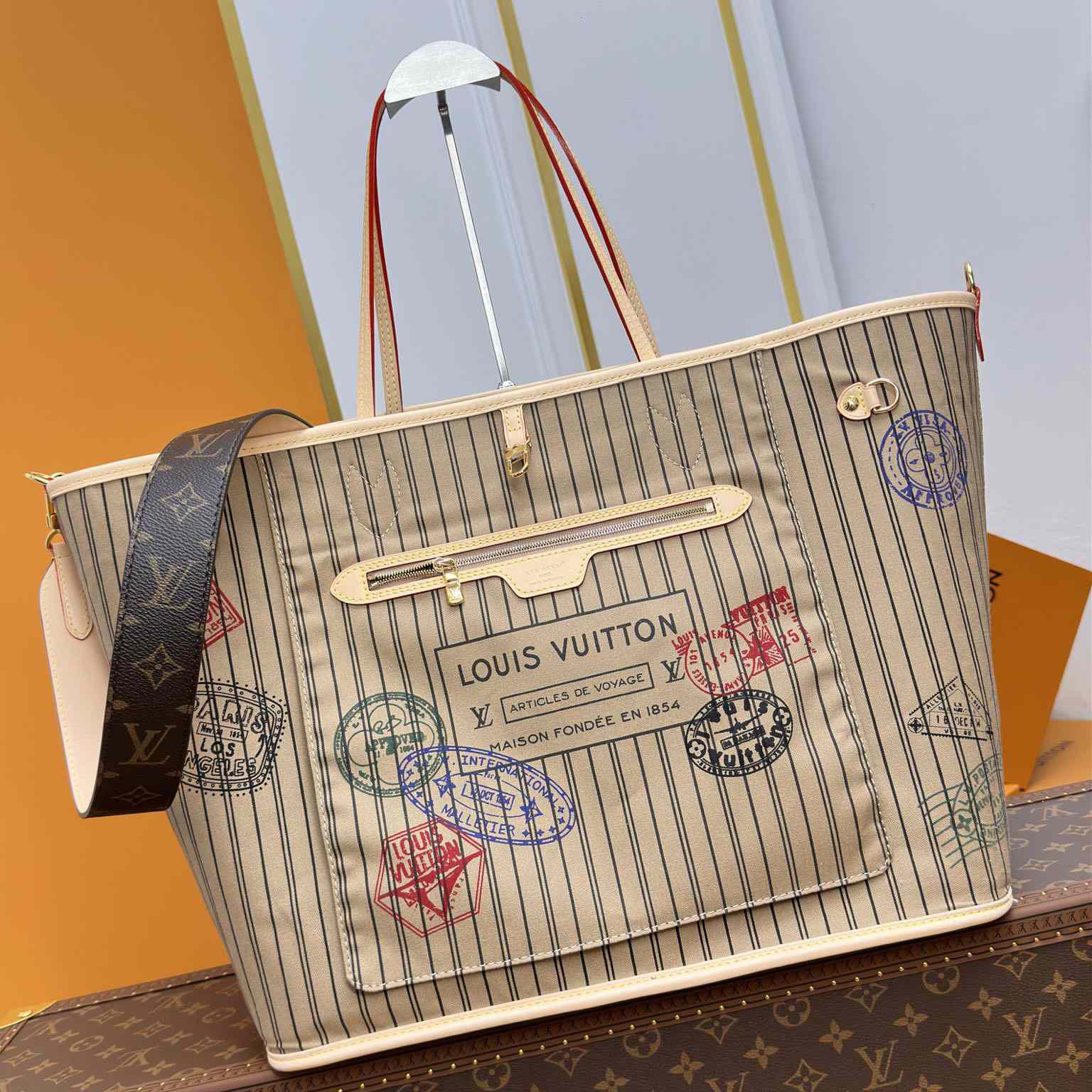 Louis Vuitton Neverfull Bandoulière Inside Out GM   M11948 - PerfectKickZ