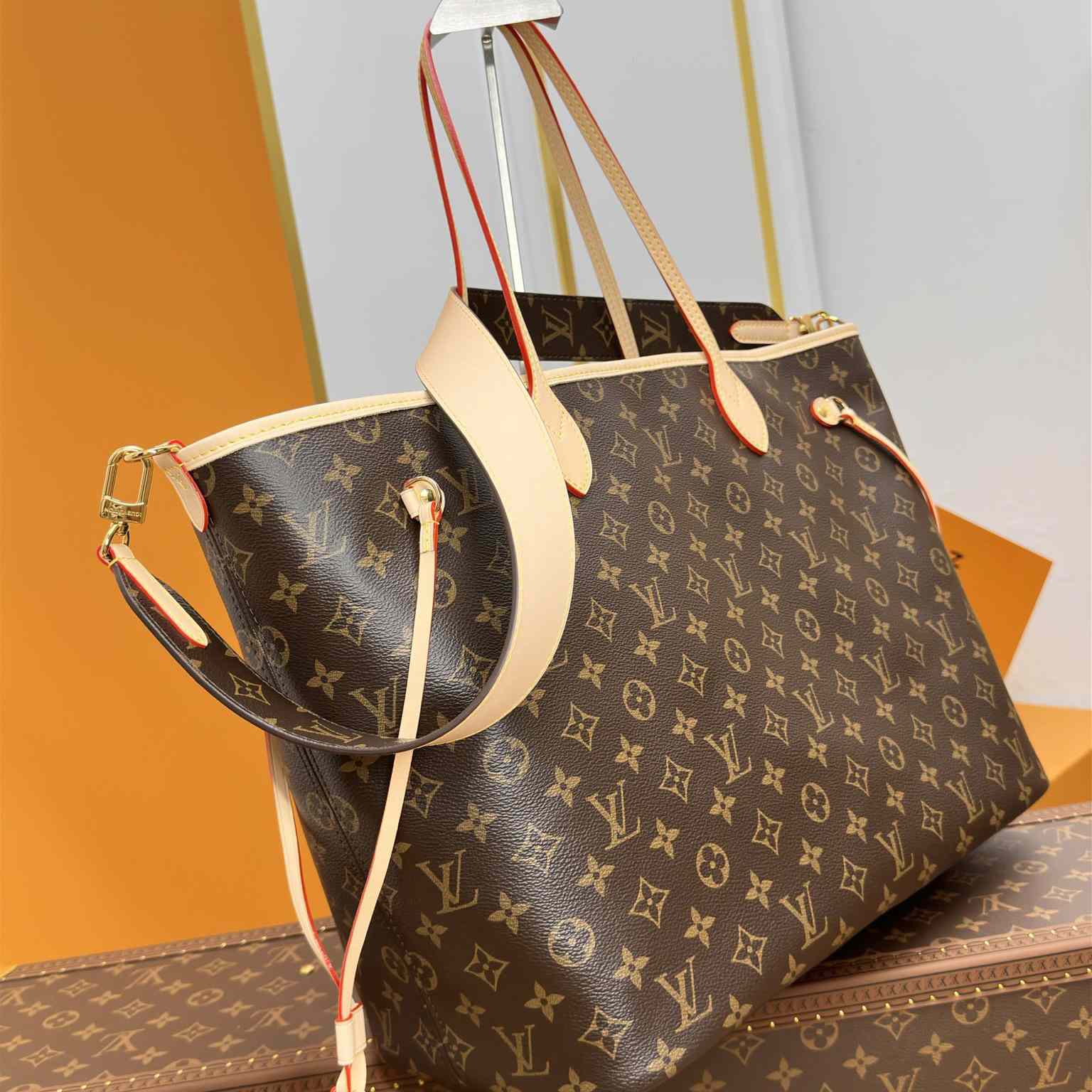 Louis Vuitton Neverfull Bandoulière Inside Out GM   M11948 - PerfectKickZ