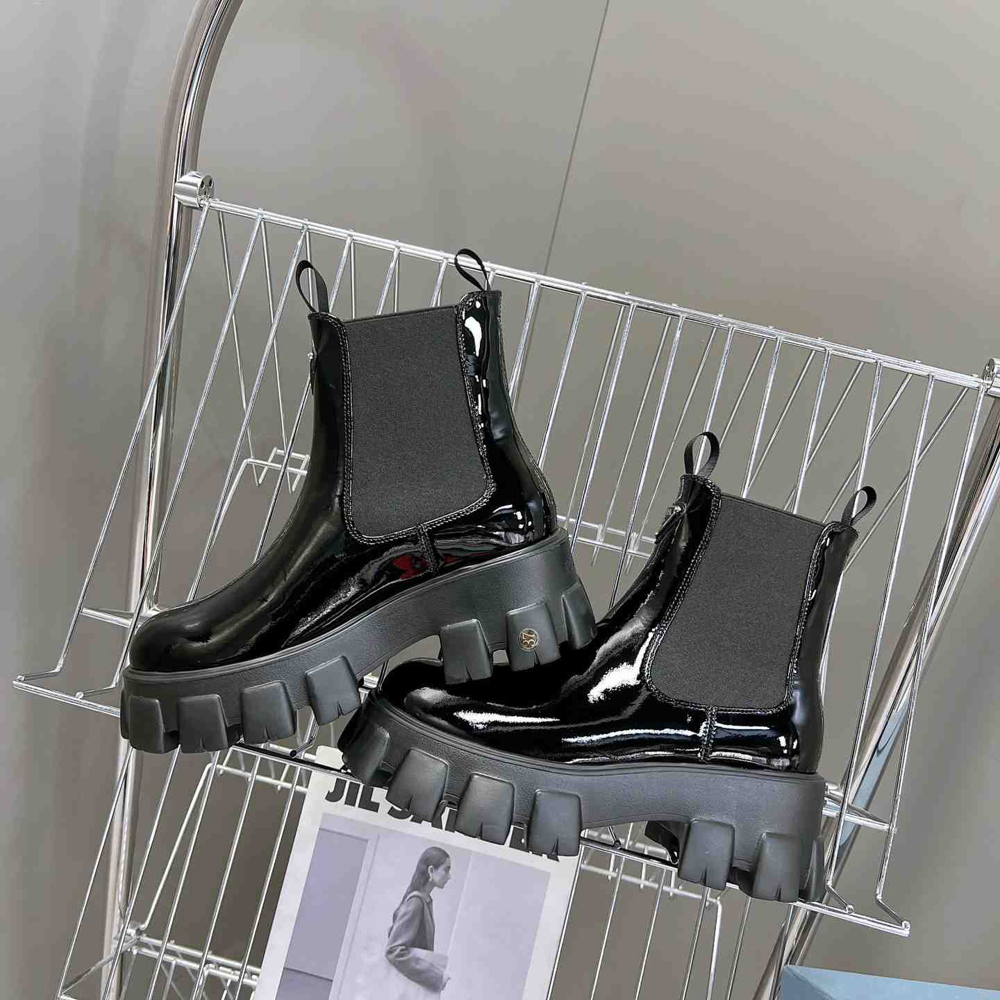 Prada Monolith Ankle Boots - PerfectKickZ