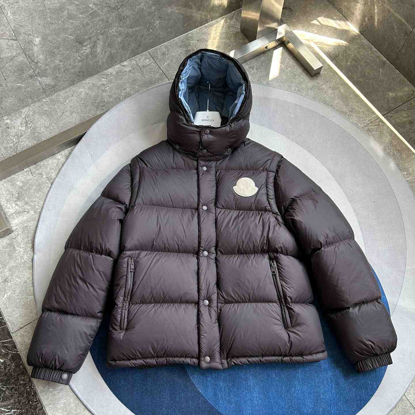 Moncler Cyclone 2-IN-1 Short Down Jacket - PerfectKickZ