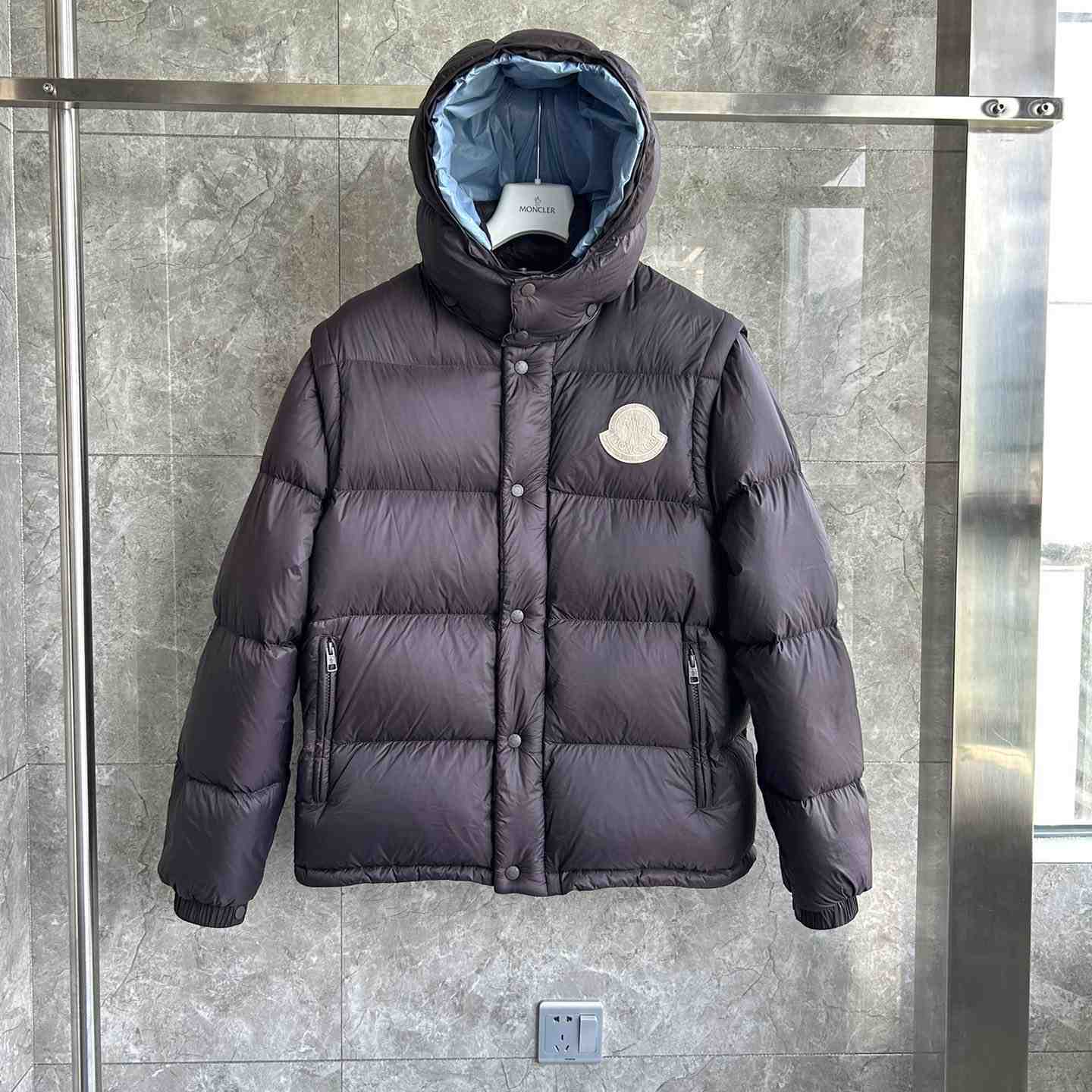 Moncler Cyclone 2-IN-1 Short Down Jacket - PerfectKickZ