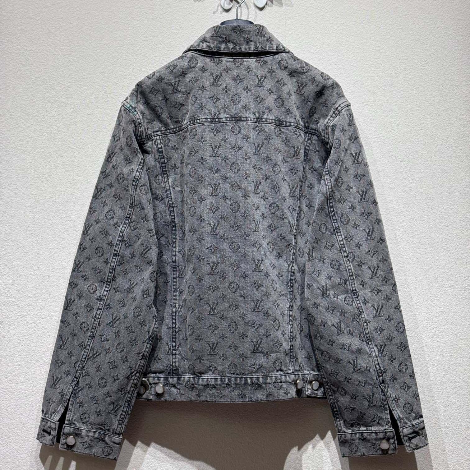 Louis Vuitton Monogram Jacquard Denim Jacket - PerfectKickZ