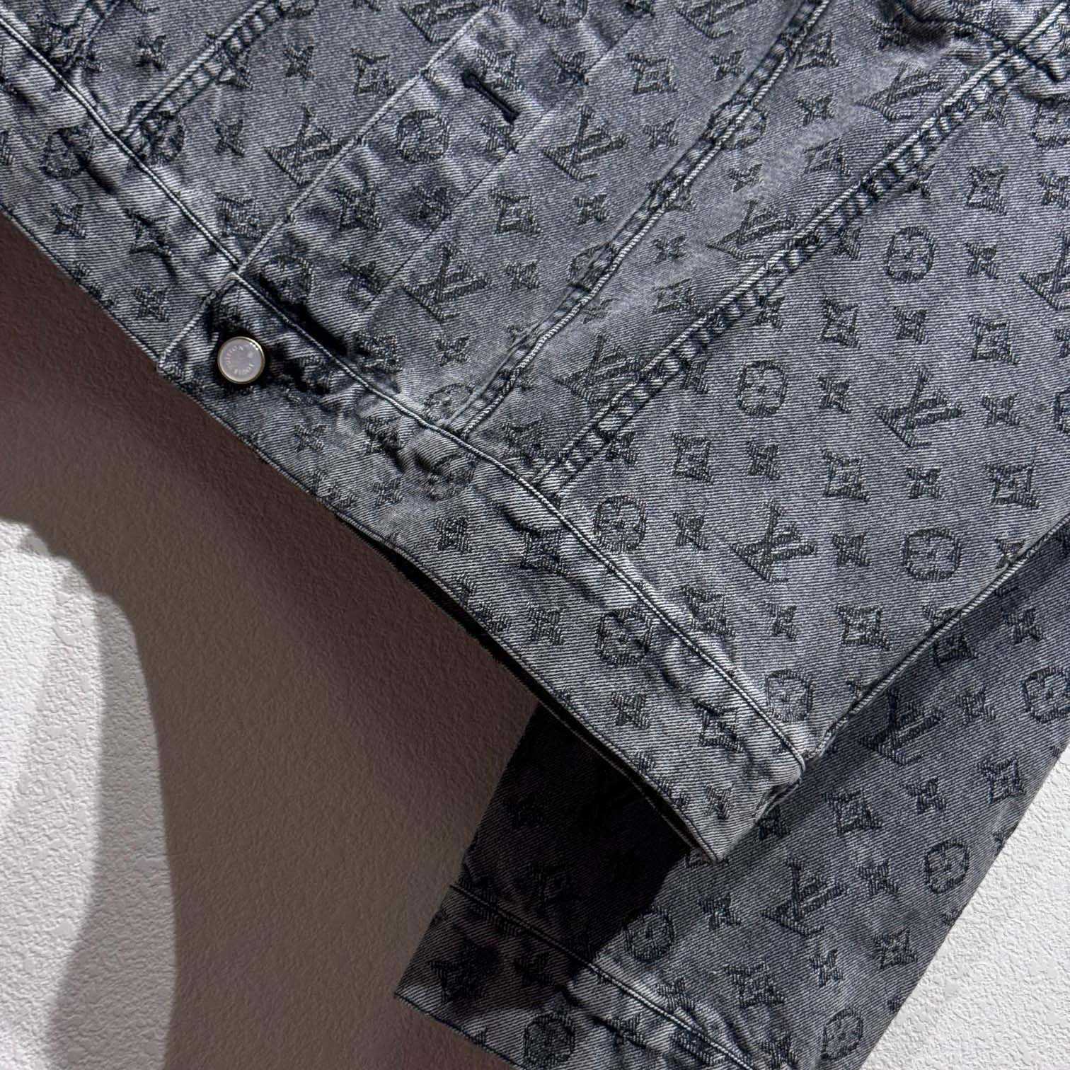 Louis Vuitton Monogram Jacquard Denim Jacket - PerfectKickZ