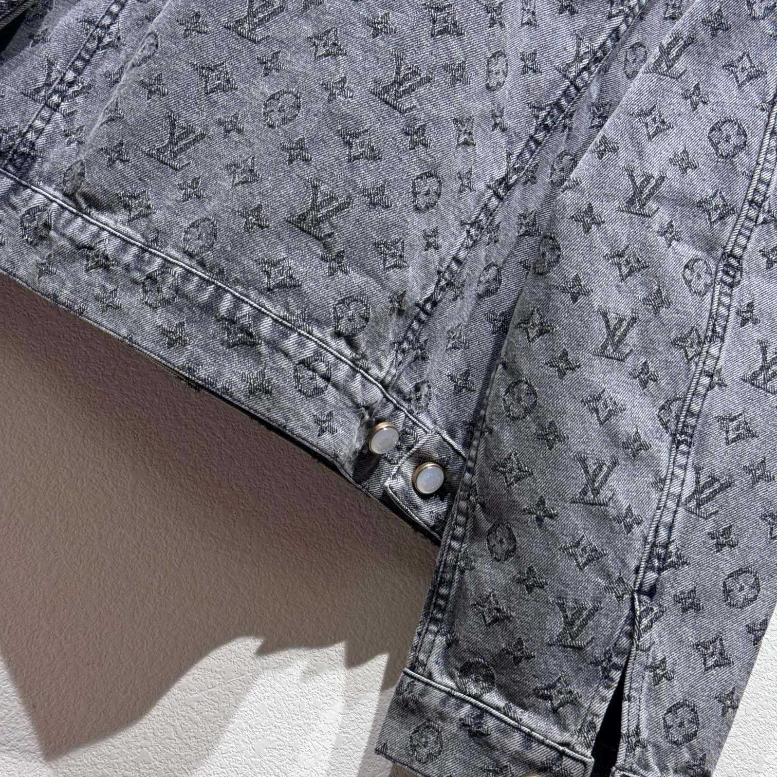 Louis Vuitton Monogram Jacquard Denim Jacket - PerfectKickZ