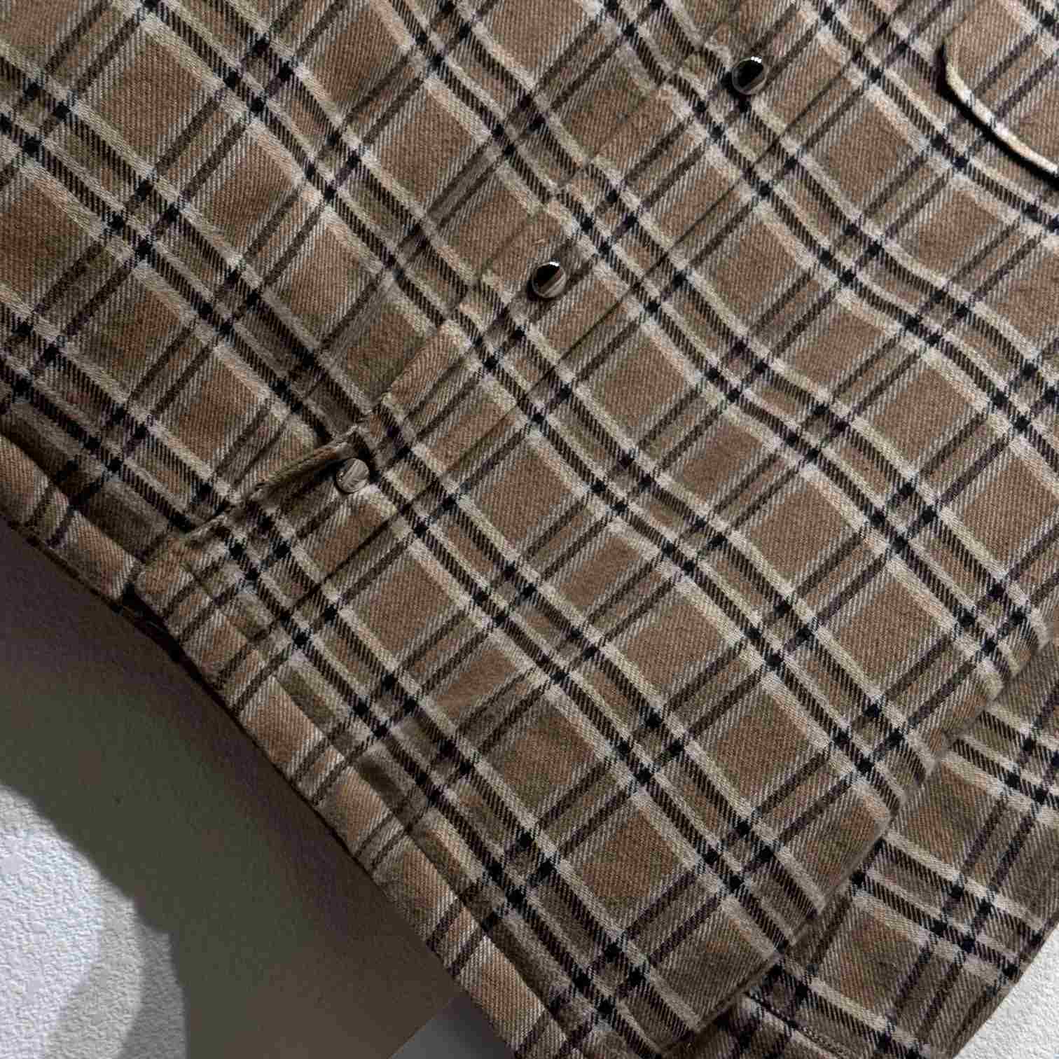 Celine Checked Overshirt - PerfectKickZ
