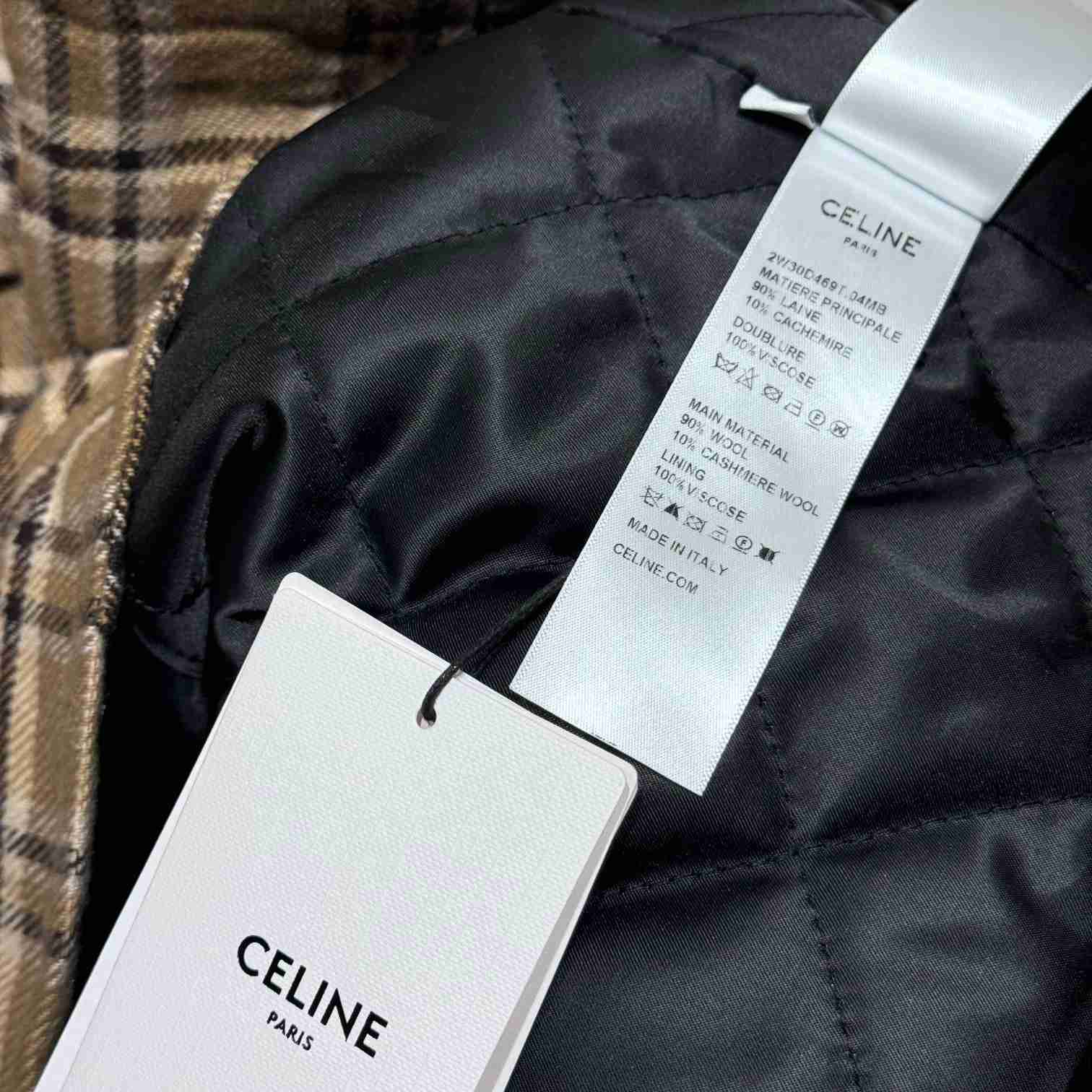 Celine Checked Overshirt - PerfectKickZ