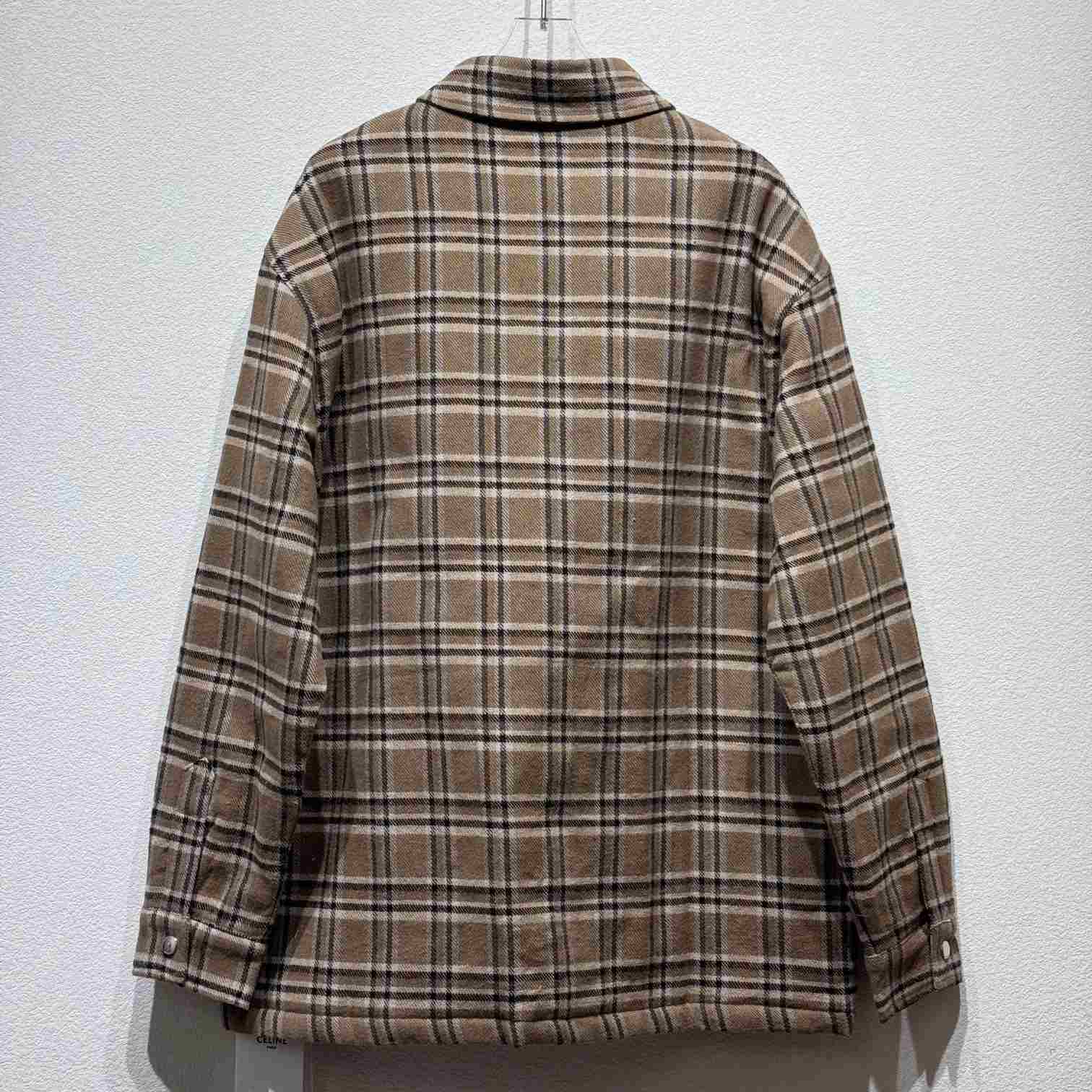 Celine Checked Overshirt - PerfectKickZ