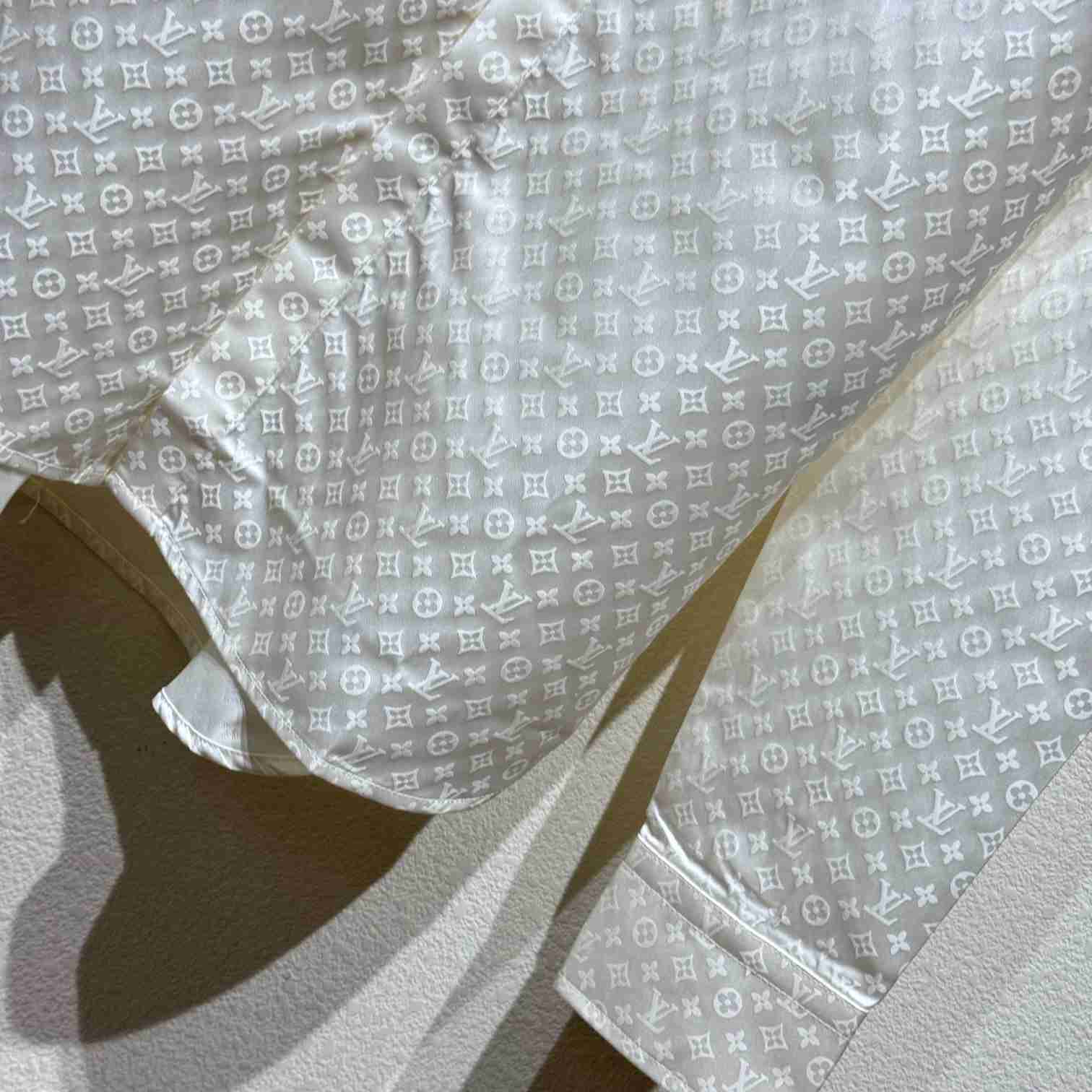 Louis Vuitton Monogram Long-Sleeved Shirt    - PerfectKickZ