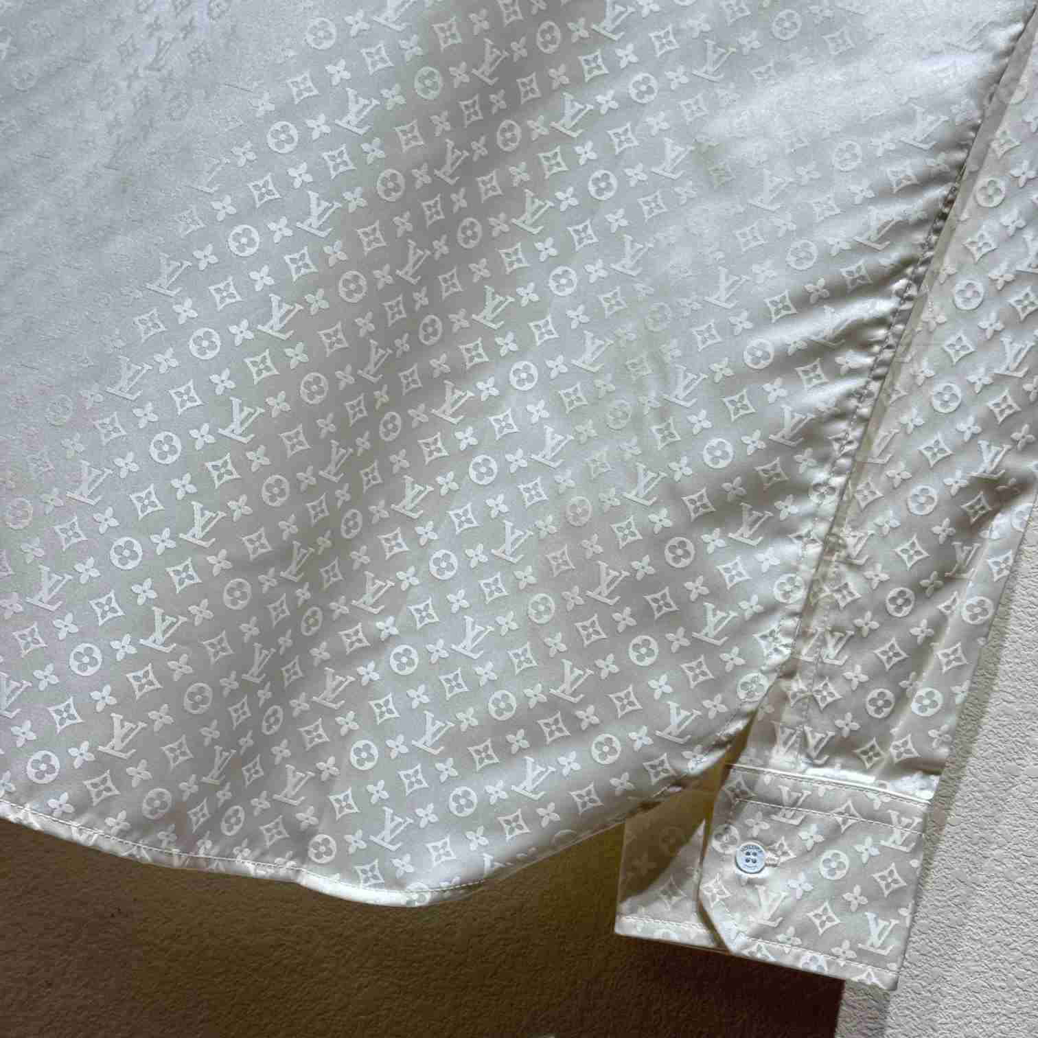 Louis Vuitton Monogram Long-Sleeved Shirt    - PerfectKickZ
