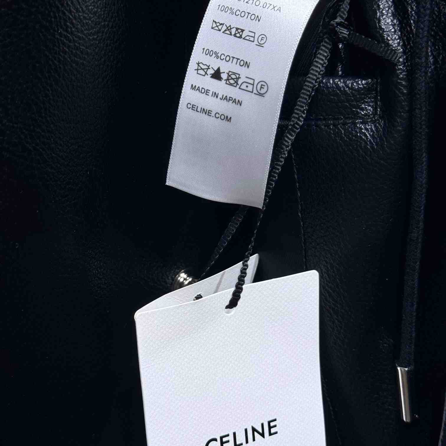 Celine Hooded Leather Jacket - PerfectKickZ