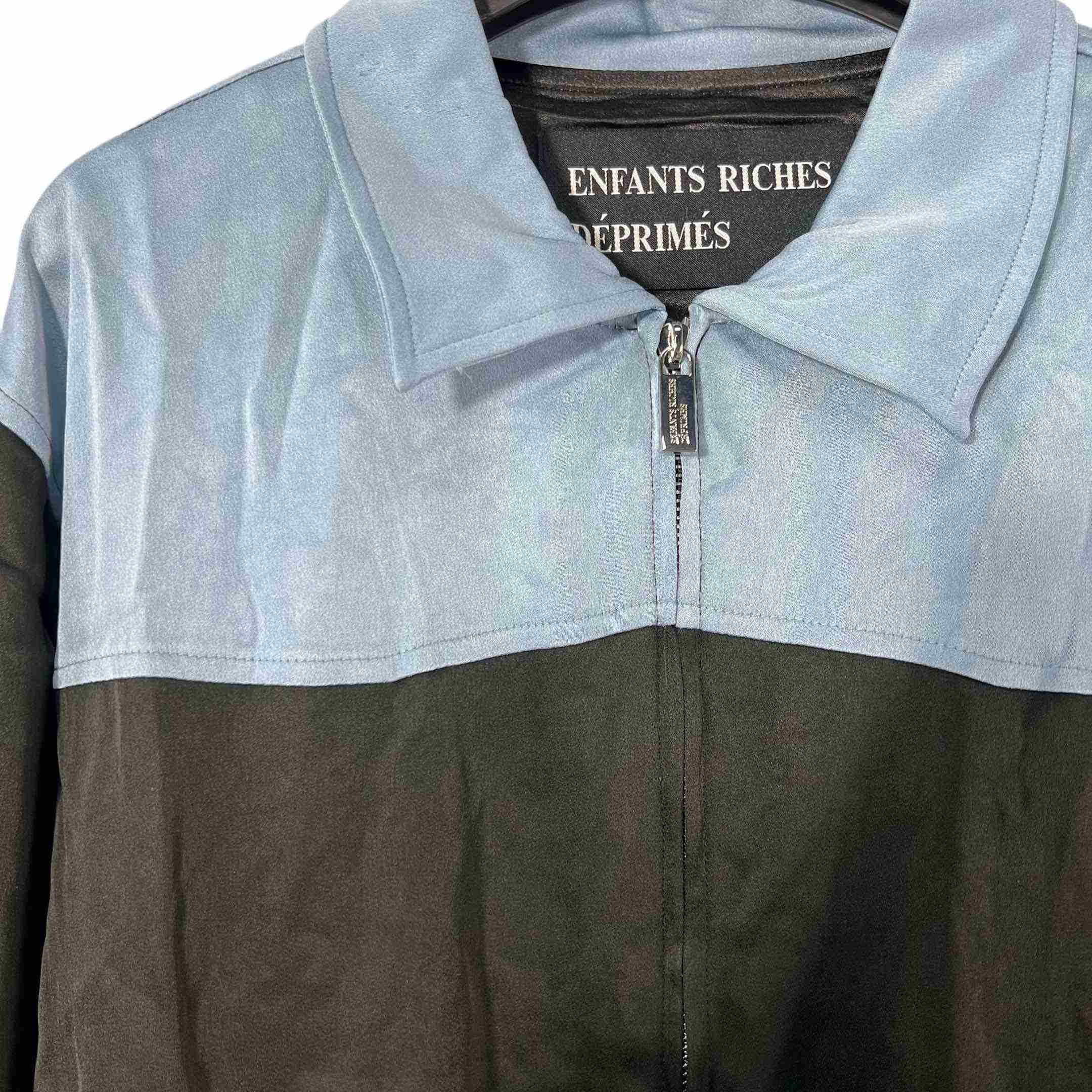 Enfants Riches Deprimes Climax At 29 Western Jacket 'Black/Silver/Blue' - PerfectKickZ