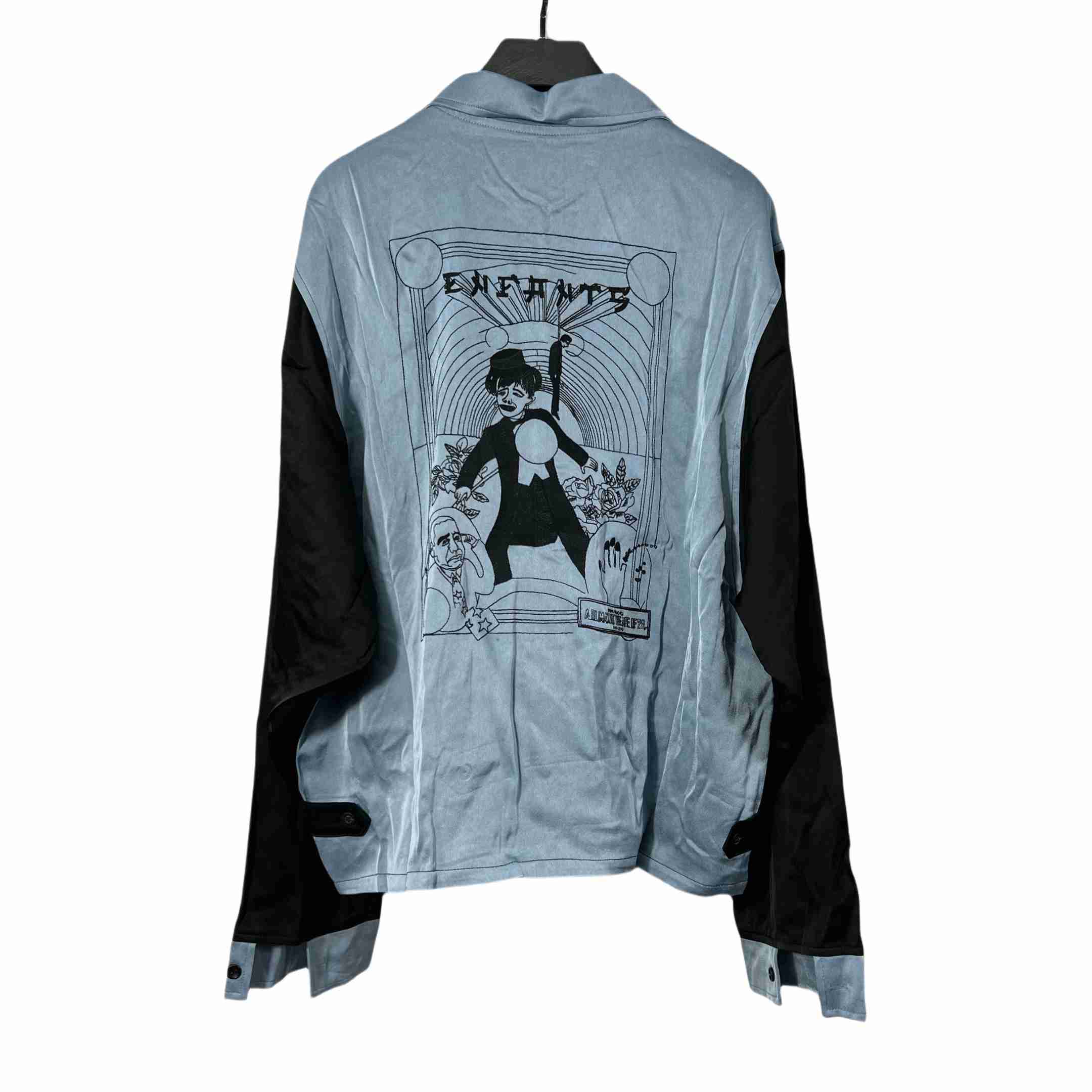Enfants Riches Deprimes Climax At 29 Western Jacket 'Black/Silver/Blue' - PerfectKickZ