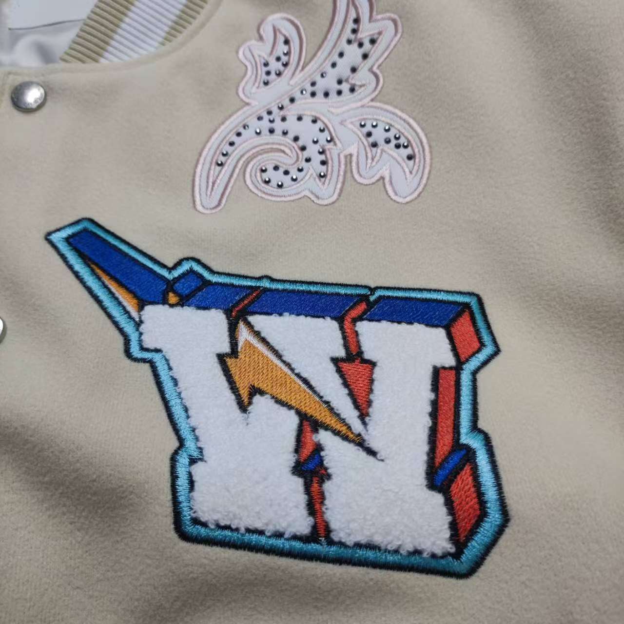 Off-White Wo Thunderbolt Varsity - PerfectKickZ