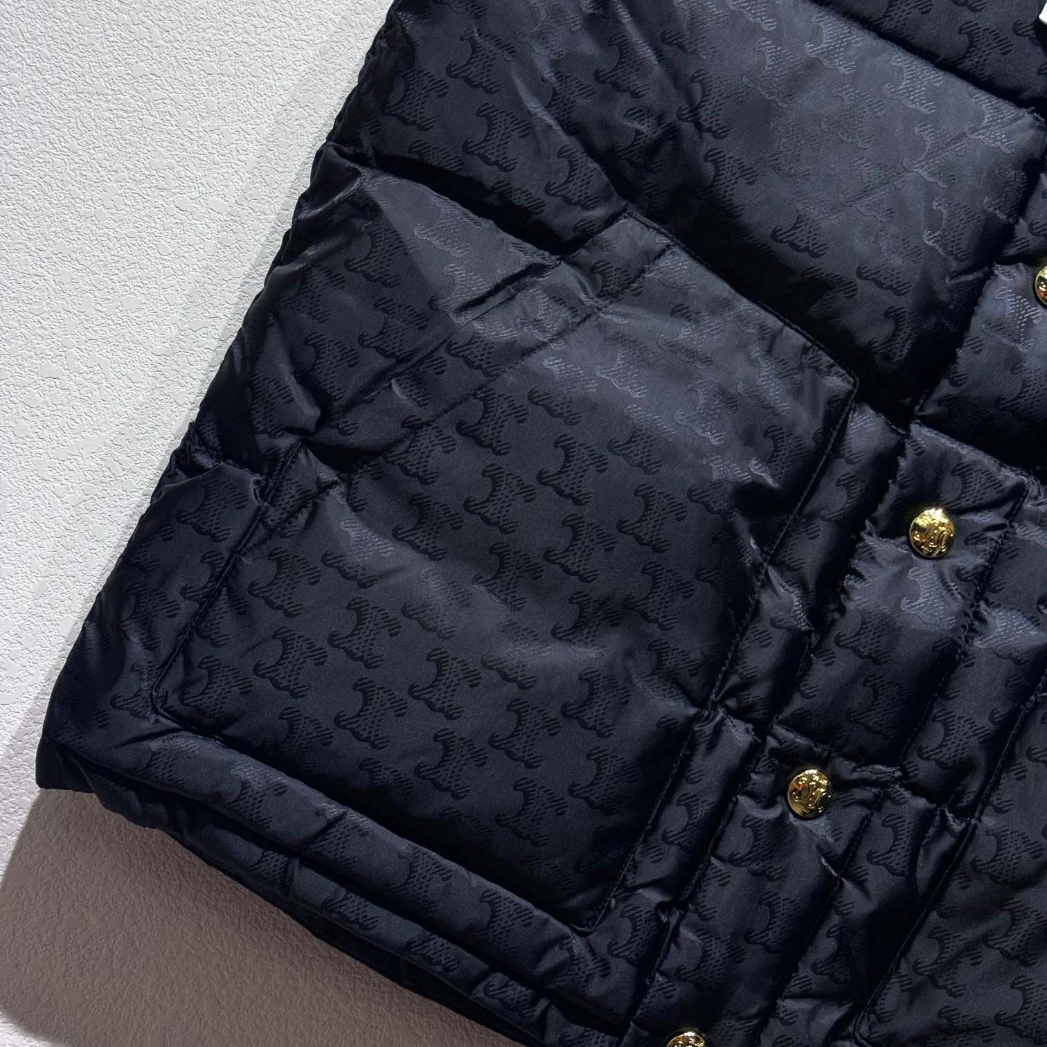 Celine Quilted Blouson Jacket In Monogram Nylon - PerfectKickZ