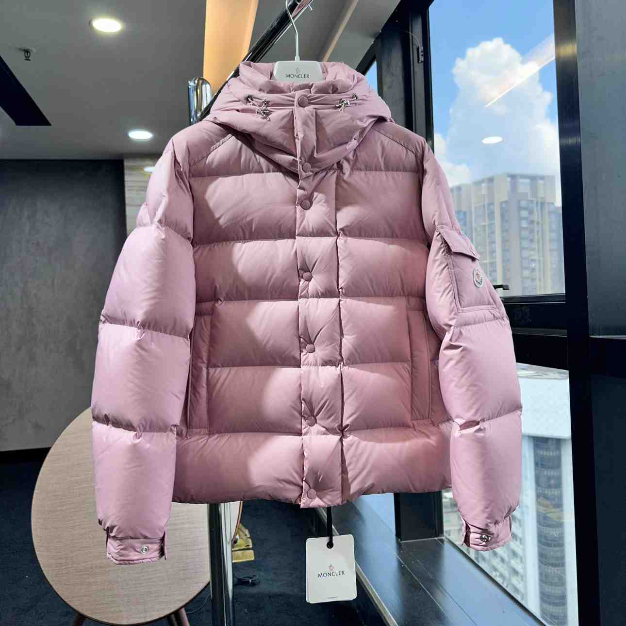 Moncler Maya 70 Hooded Short Down Jacket - PerfectKickZ