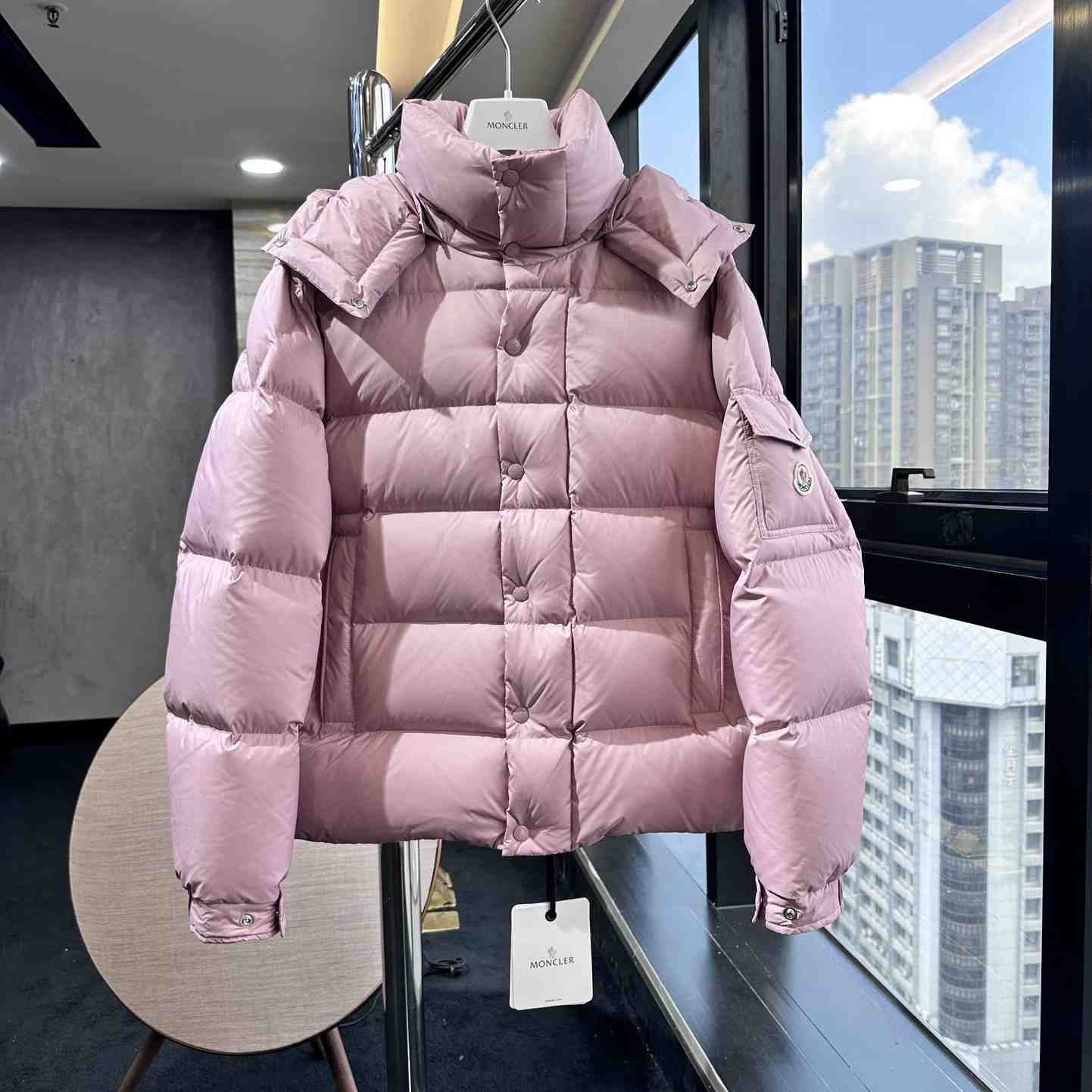Moncler Maya 70 Hooded Short Down Jacket - PerfectKickZ
