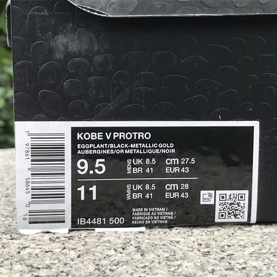 Nike Kobe 5 Protro “Year of the Mamba，Purple” Sneakers    IB4481-500 - PerfectKickZ