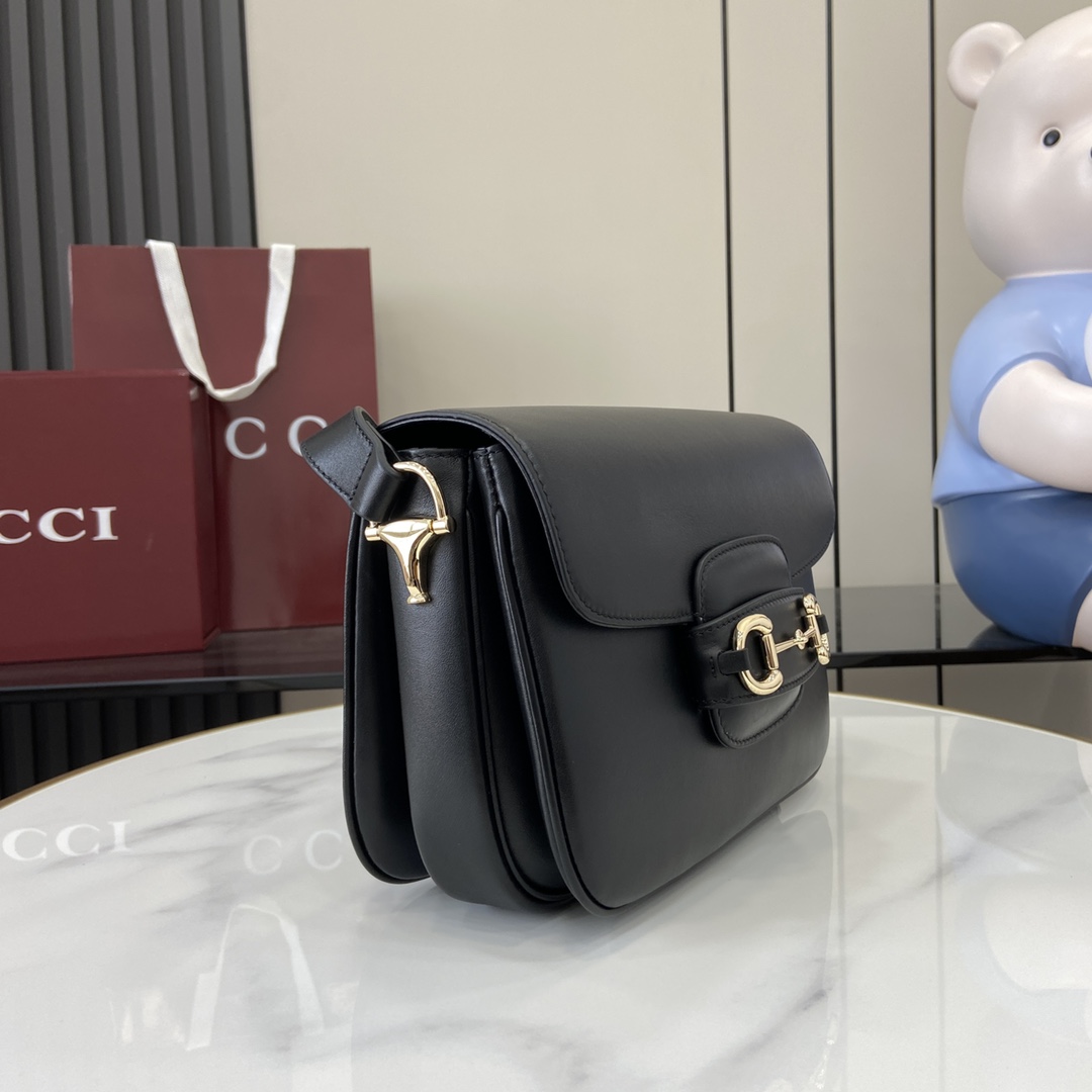 Gucci Horsebit 1955 Soft Small Shoulder Bag - PerfectKickZ