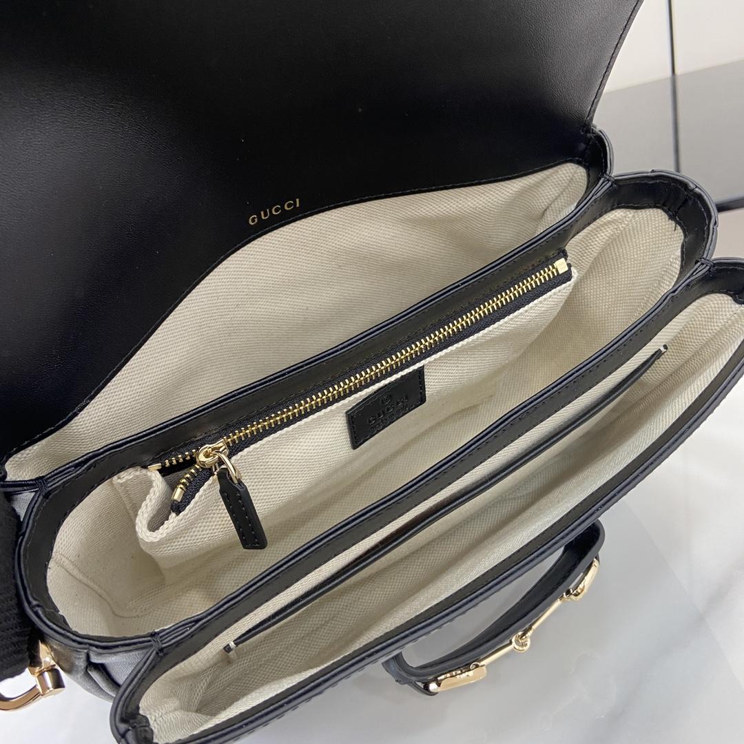 Gucci Horsebit 1955 Soft Small Shoulder Bag - PerfectKickZ