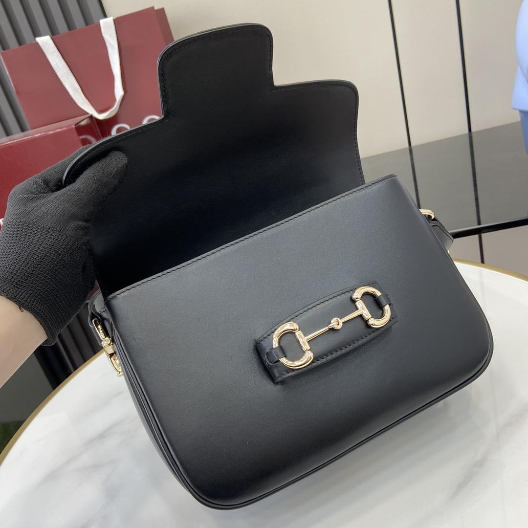 Gucci Horsebit 1955 Soft Small Shoulder Bag - PerfectKickZ