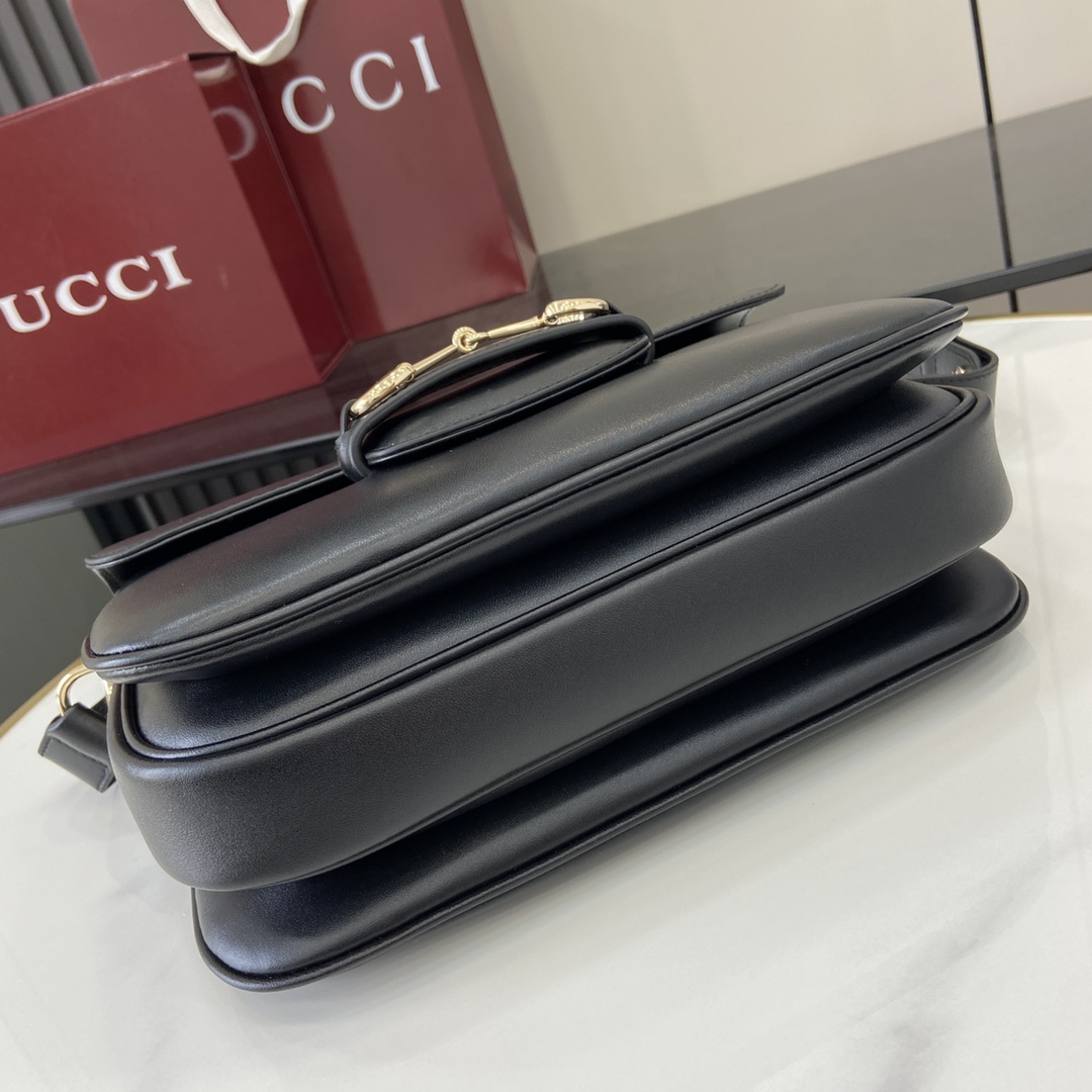Gucci Horsebit 1955 Soft Small Shoulder Bag - PerfectKickZ