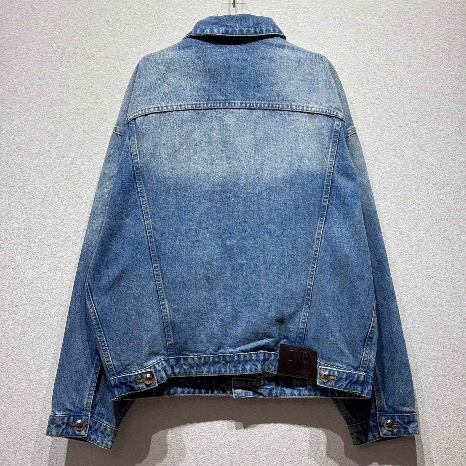 Miu Miu Denim Jacket - PerfectKickZ