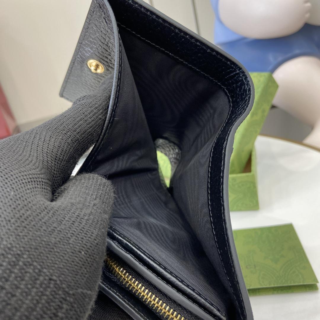 Gucci GG Marmont Bi-color Medium Wallet - PerfectKickZ