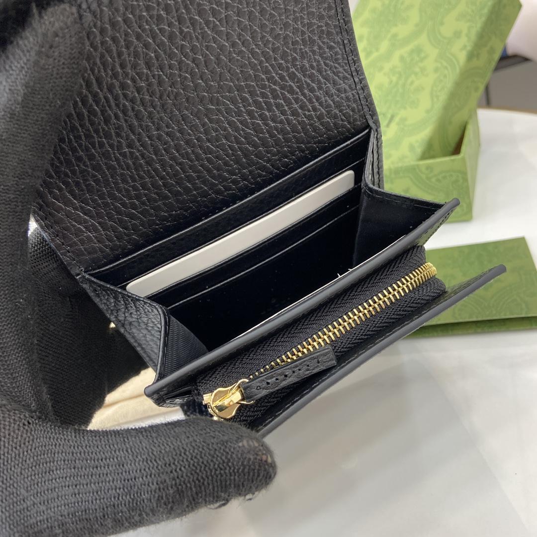 Gucci GG Marmont Bi-color Medium Wallet - PerfectKickZ