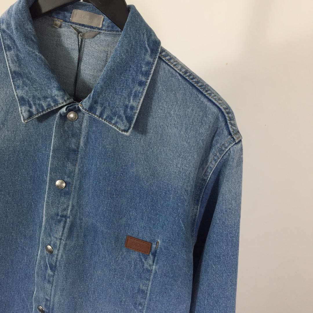 Dior Denim Overshirt - PerfectKickZ