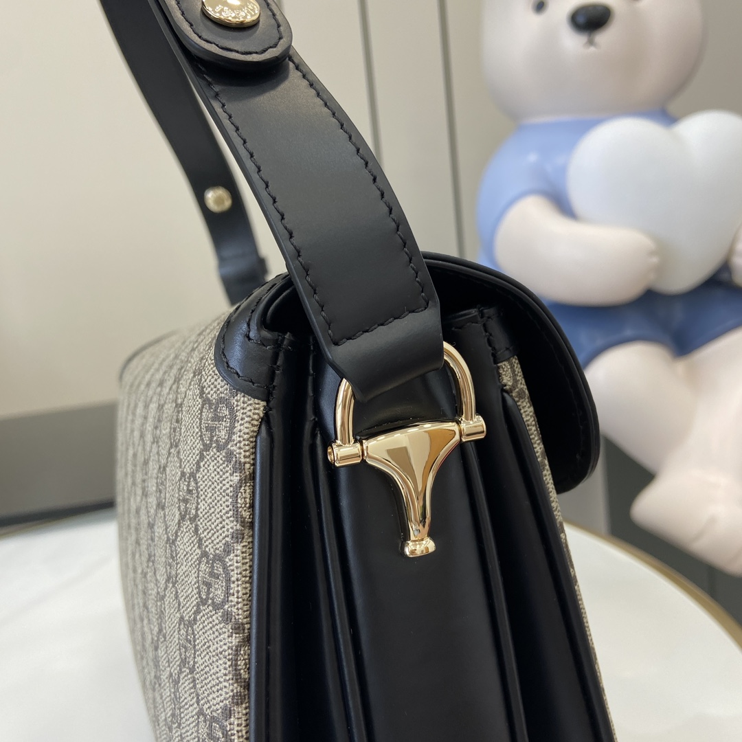 Gucci Horsebit 1955 Soft Small Shoulder Bag - PerfectKickZ