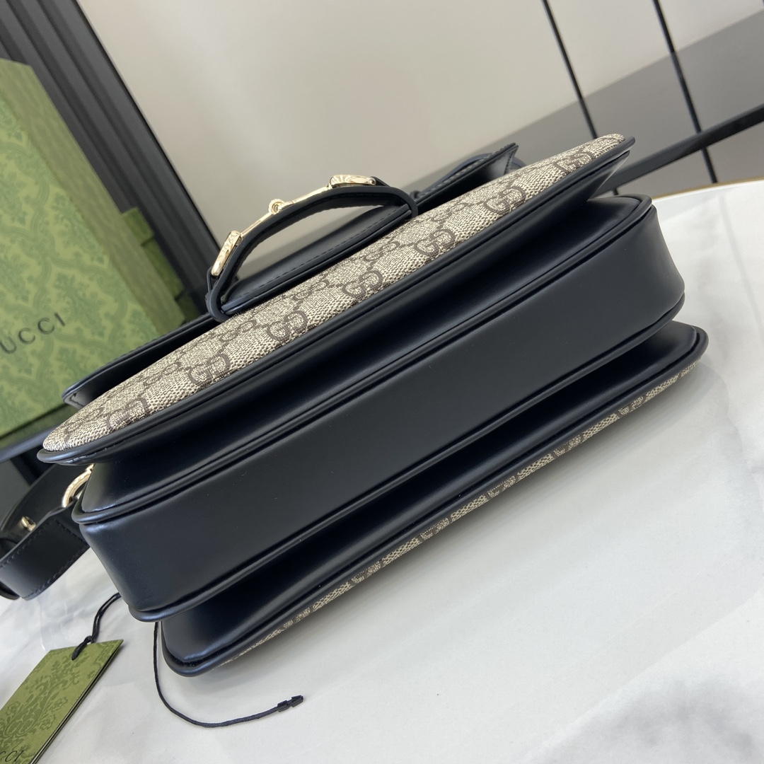 Gucci Horsebit 1955 Soft Small Shoulder Bag - PerfectKickZ