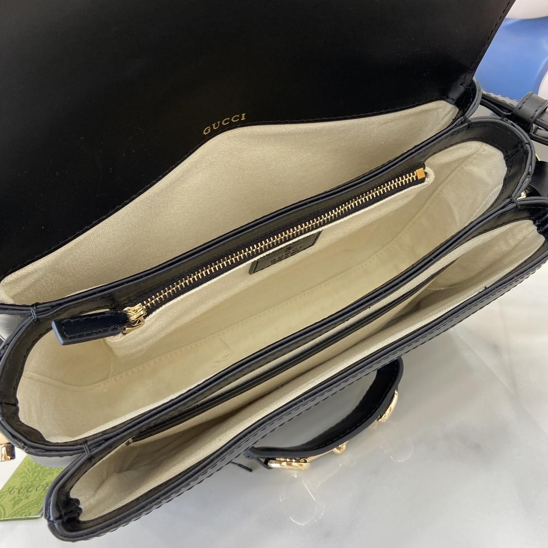 Gucci Horsebit 1955 Soft Small Shoulder Bag - PerfectKickZ